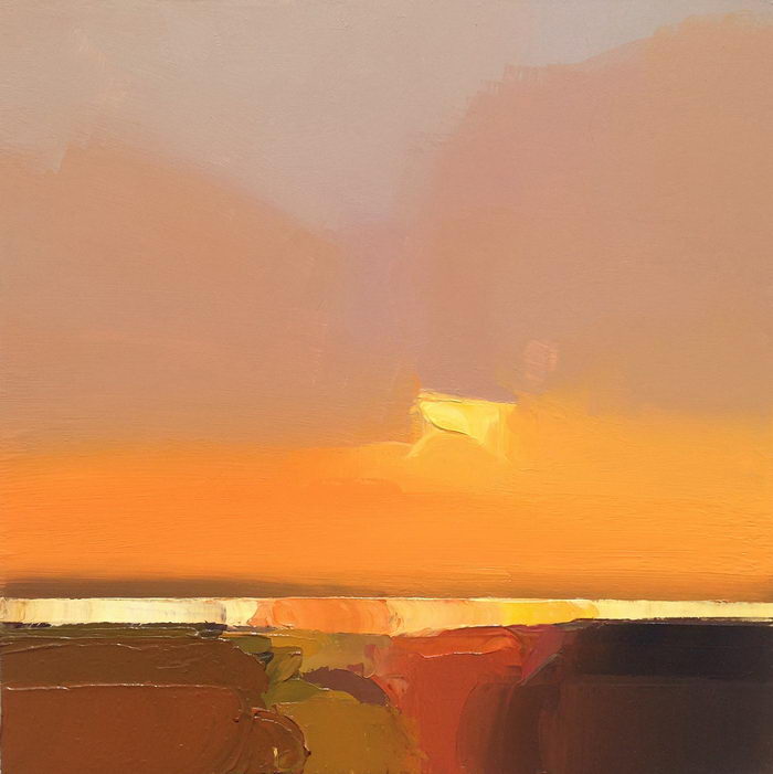 Абстрактные картины маслом. Природа, выраженная с помощью красочных пятен 