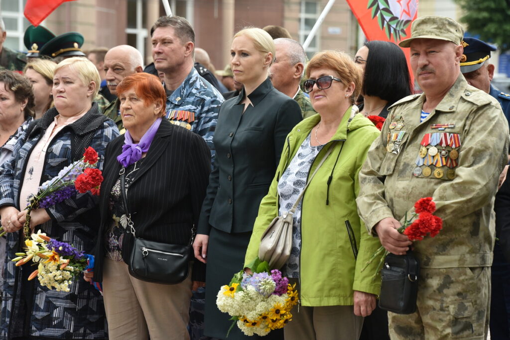 В Рязани состоялся митинг-концерт, посвящённый Дню ветеранов боевых действий