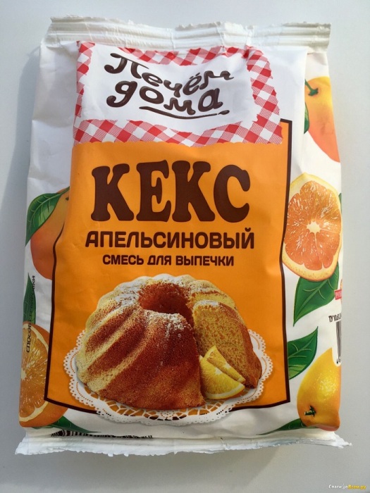 Смесь для выпечки кекса. / Фото: spasibovsem.ru