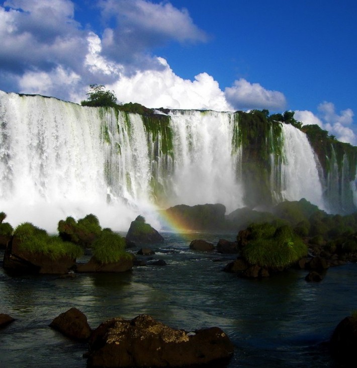 Красивейшие водопады Игуасу Красивейшие водопады Игуасу природа