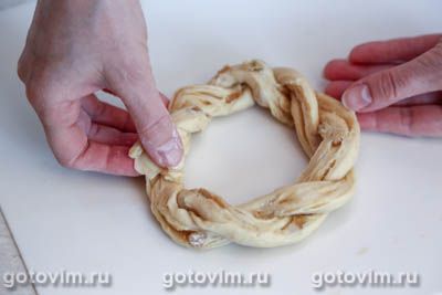 Фотографии рецепта Пасхальные веночки, 12 Пасхальные веночки, Шаг 12