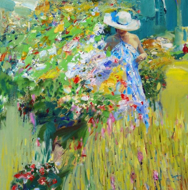 Художник Александр Горбиков. Она дитя причудливого сна Художник Александр Горбиков. Она дитя причудливого сна