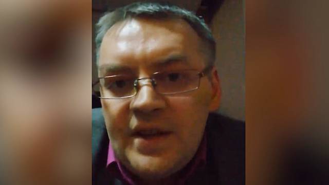 Подравшийся с российским ведущим украинский политолог признался на видео, что он - бандеровец