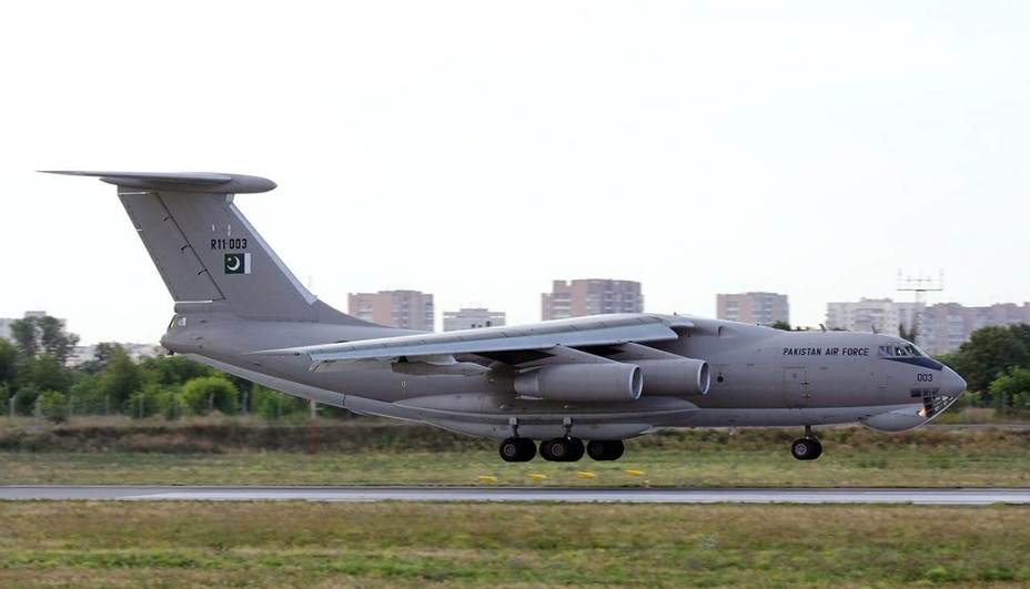 ​Самолёт-заправщик Ил-78 ВВС Пакистана ukroboronprom.com.ua - Украина модернизирует пакистанские Ил-78 | Warspot.ru