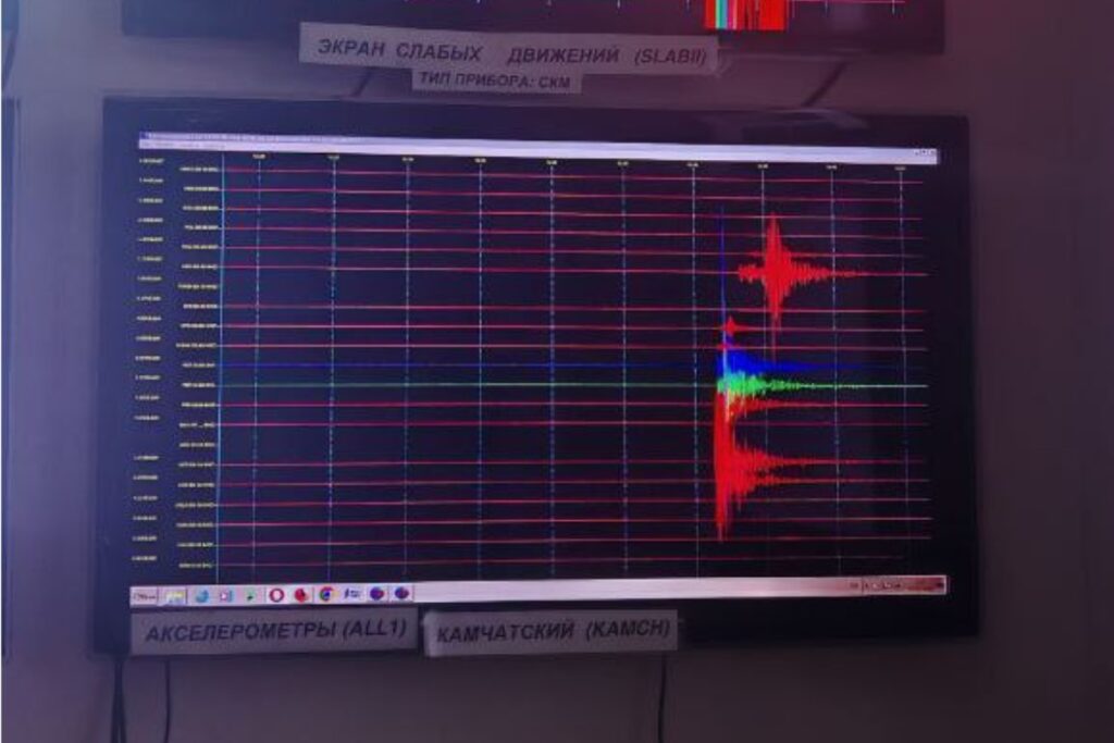 Землетрясение магнитудой 6,4 произошло у берегов Камчатки