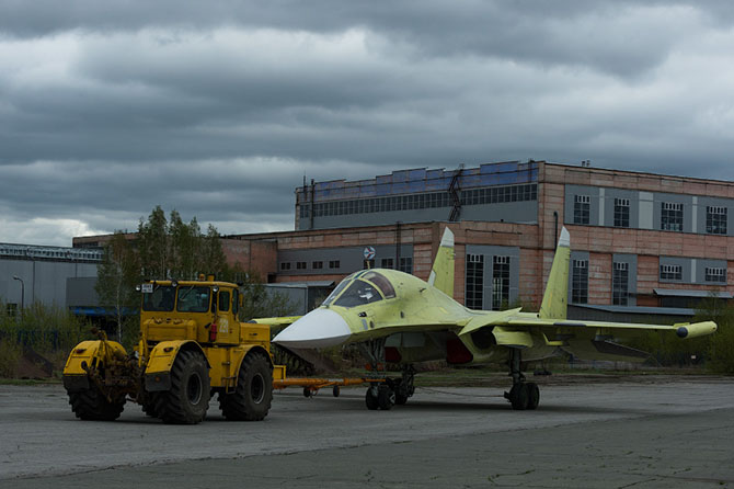 Как собирают фронтовой бомбардировщик СУ-34