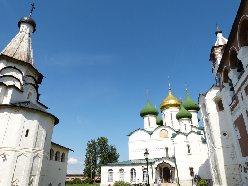 В Суздале расположено едва ли не самое большое количество церквей на квадратный километр