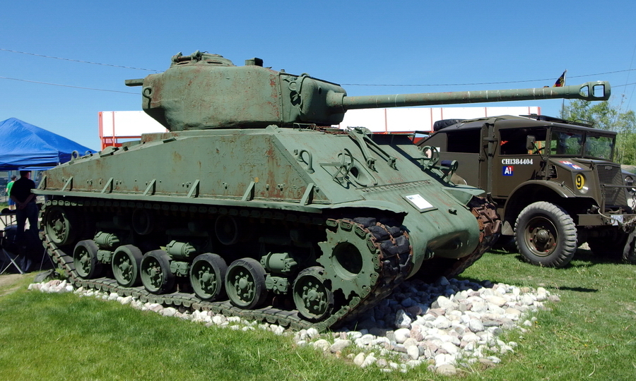 ​M4A2E8 или M4A2(76)W HVSS, самая совершенная версия танка. Музей полка Онтарио (Ontario Regiment Museum) - «Шерман» для русских и англичан | Warspot.ru