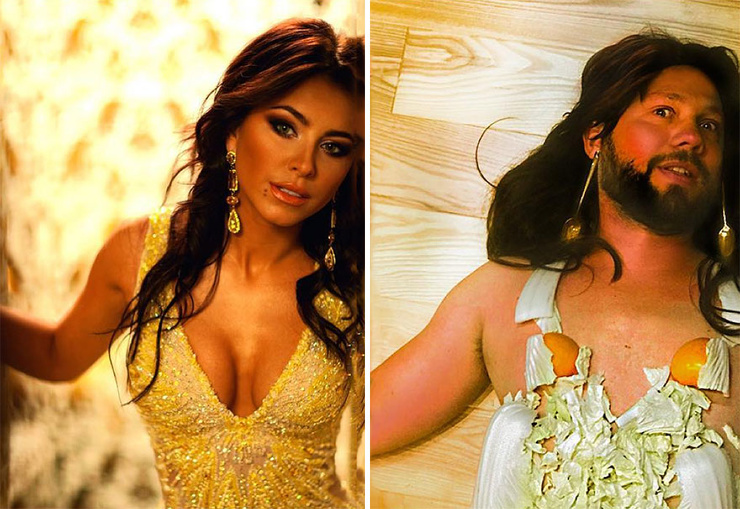 Российский блогер покорил интернет своими пародиями на звезд Российский блогер покорил интернет своими пародиями на звезд