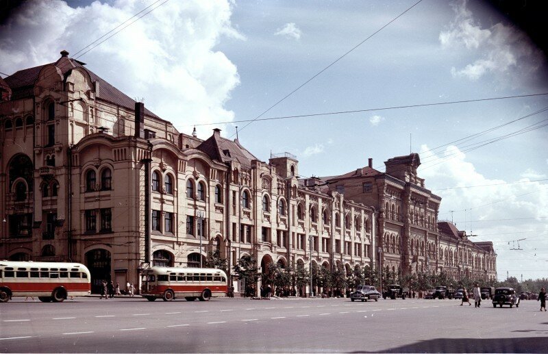 Москва 1950-х фото старина