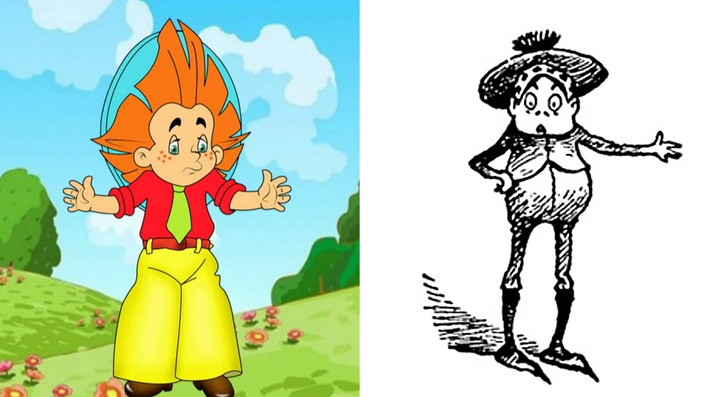 12 любимых персонажей из детства, у которых были весьма колоритные прототипы 12 любимых персонажей из детства, у которых были весьма колоритные прототипы интересное,кино,мультфильмы