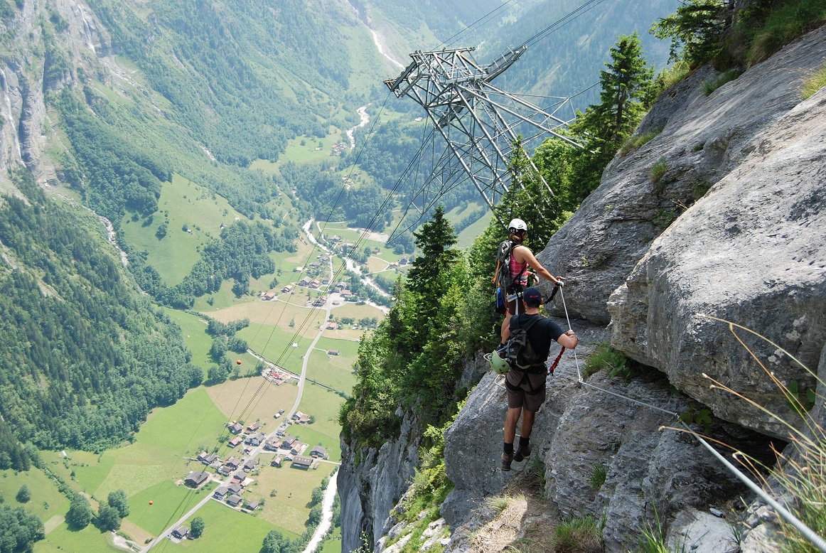 Via Ferrata - железная тропа - не дай бог кому-то на нее попасть! Via Ferrata - железная тропа - не дай бог кому-то на нее попасть!