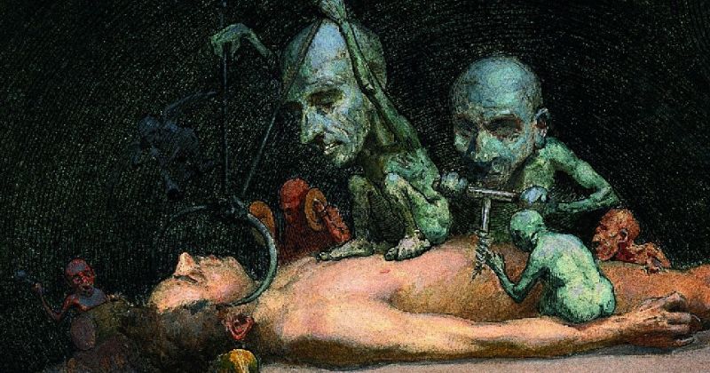 Художник, что рисует смерть: Ричард Теннант Купер и его чумные фантазии