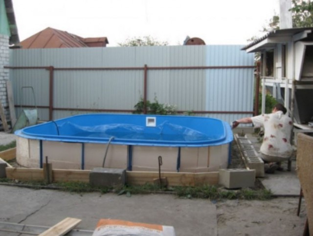  Как я строил бассейн бассейн, постройка