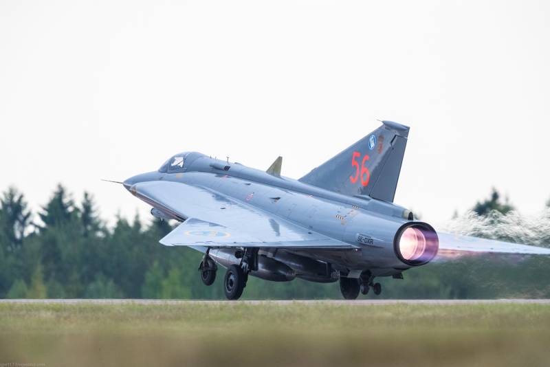 Шведский дракон. SAAB 35 Draken ввс