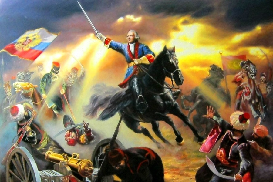 Выдающийся русский полководец граф Румянцев-Задунайский