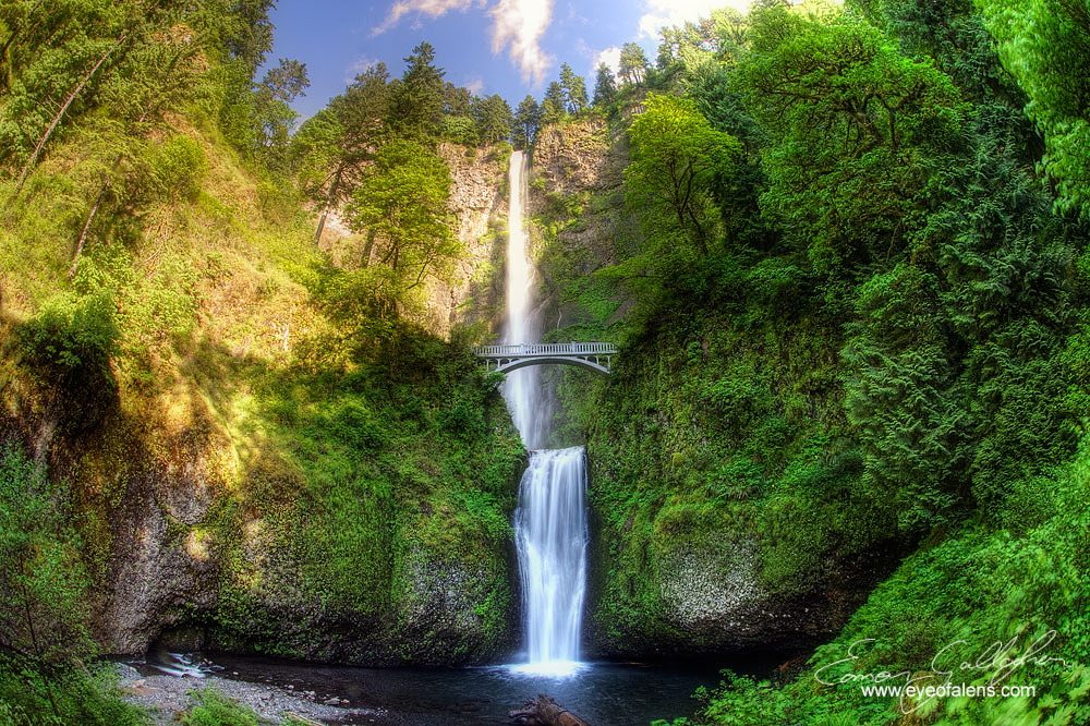 Фотография Multnomah Falls автор Eamon Gallagher на 500px