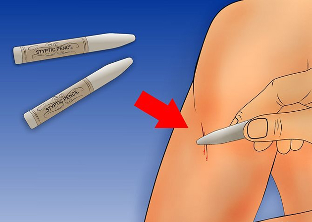 Карандаш для остановки крови при бритье