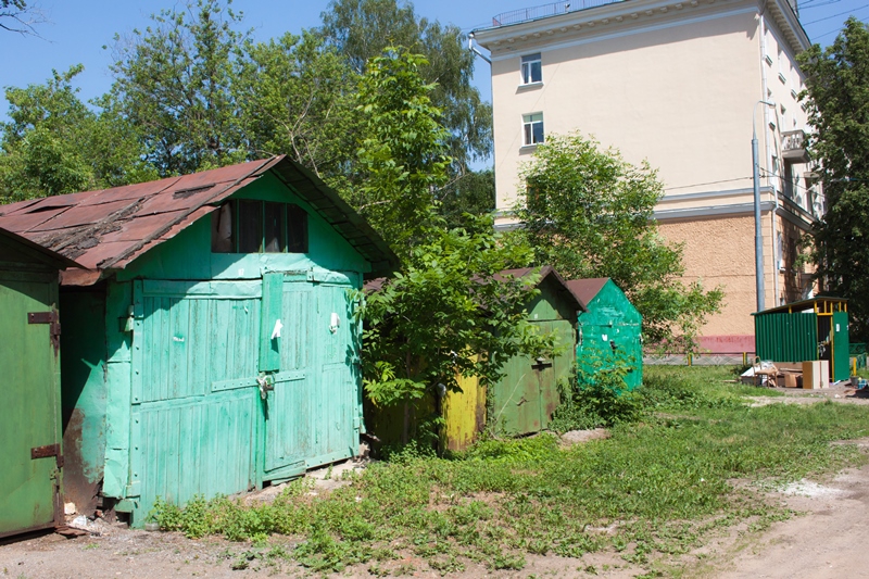 Фото гаража старого