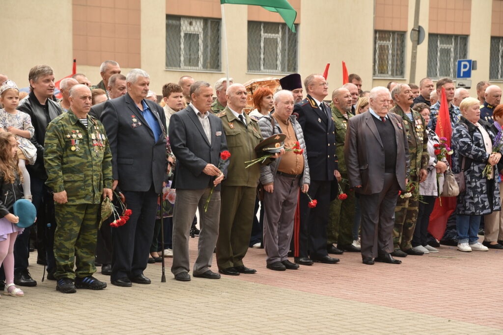 В Рязани состоялся митинг-концерт, посвящённый Дню ветеранов боевых действий