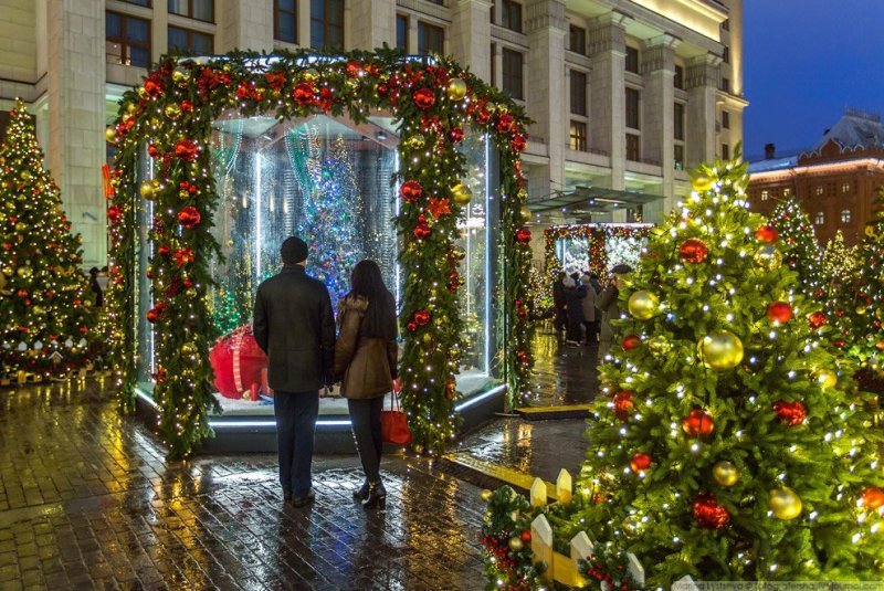 Прогулка по центру новогодней Москвы Прогулка по центру новогодней Москвы красиво, красота, москва, новый год, праздник, рождество, столица, фотография