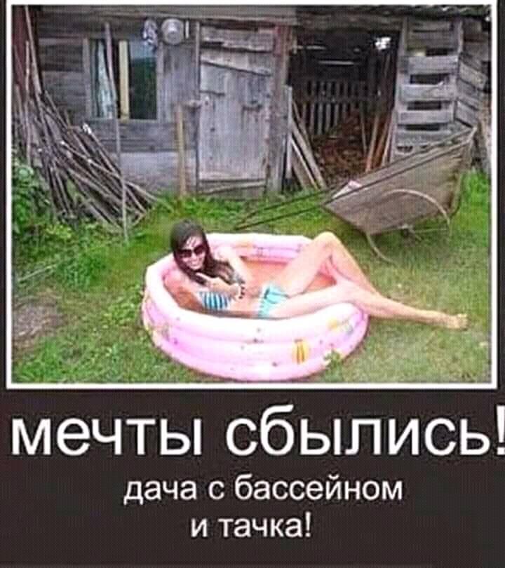 Отдых на даче юмор картинки