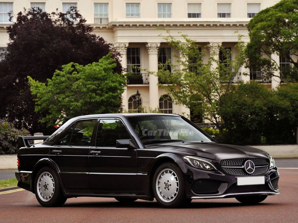 7. Mercedes 190E 2.5-16 Evo I/W205 C-class автодизайн, дизайн, ретро автомобили