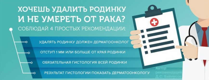Меланома - самая опасная разновидность рака кожи. Можно ли удалять родинки? И как понять, что родинка безопасна?