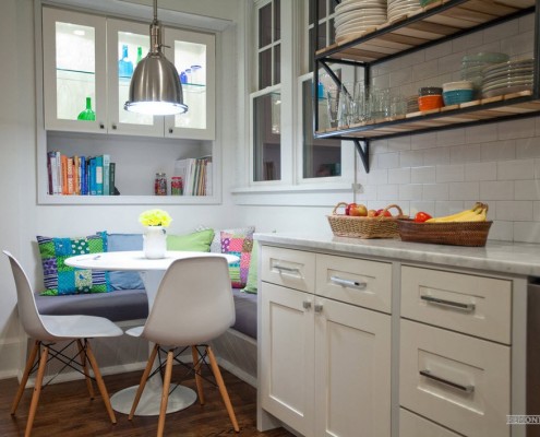 Самая популярная конфигурация кухонного уголка