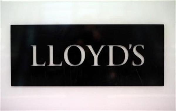 Signage is seen inside the Lloyd's of London building in the City of London financial district in London, Britain, April 16, 2019. Picture taken April 16, 2019. REUTERS/Hannah McKay 
