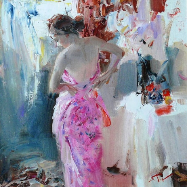 Художник Александр Горбиков. Она дитя причудливого сна Художник Александр Горбиков. Она дитя причудливого сна