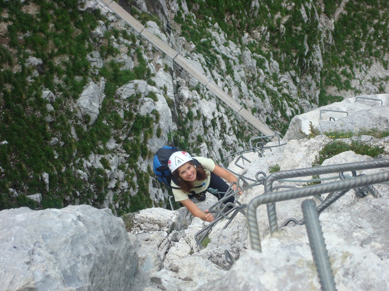 Via Ferrata - железная тропа - не дай бог кому-то на нее попасть! Via Ferrata - железная тропа - не дай бог кому-то на нее попасть!