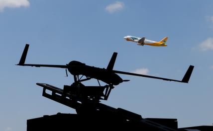 Русские РЭБ «затрофеили» американский супер-пупер дрон ScanEagle