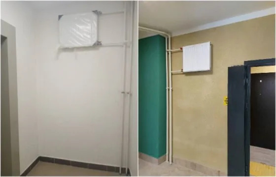 Почему батареи в подъездах висят