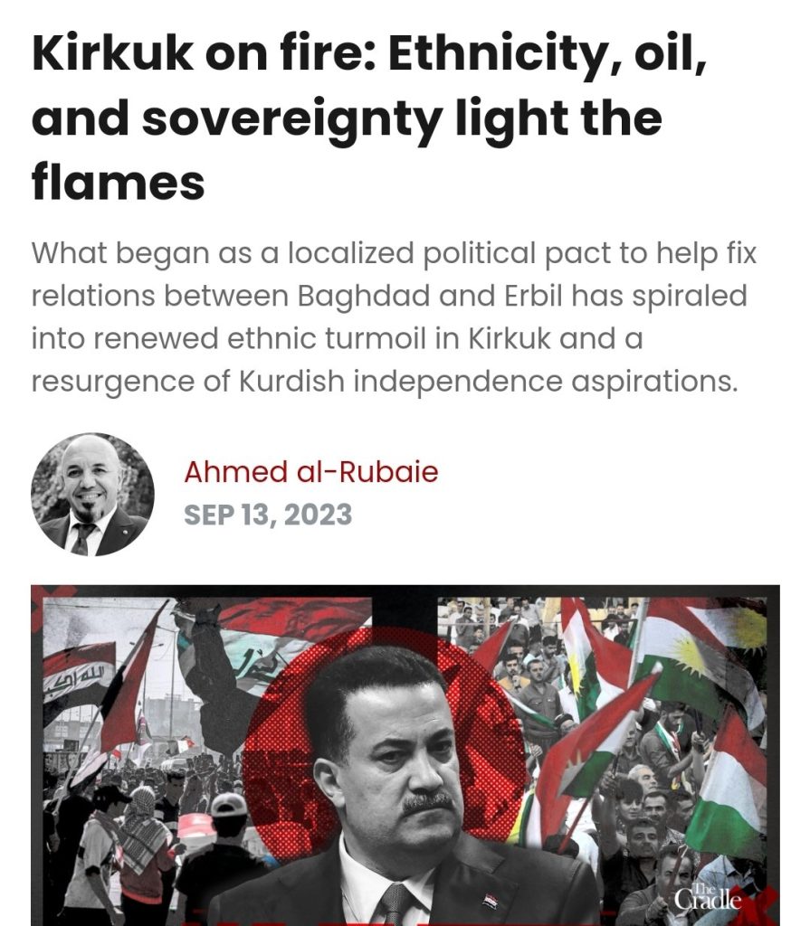 Эрбиль – Багдад – Вашингтон: новый кризис на Ближнем Востоке Эрбиль – Багдад – Вашингтон: новый кризис на Ближнем Востоке геополитика