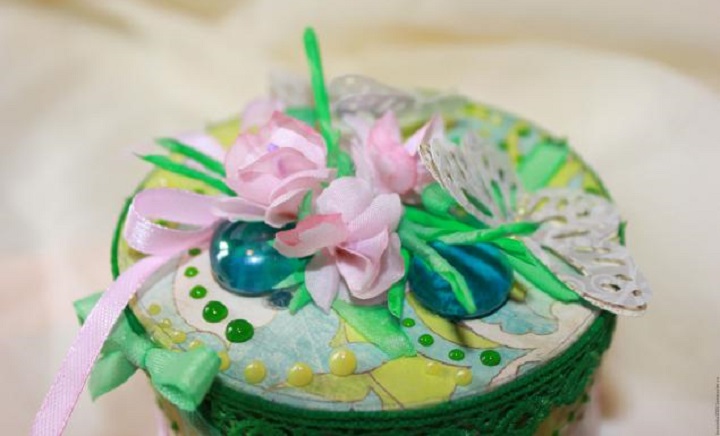 Делаем прелестную вещицу из того, что собрались выбрасывать Делаем прелестную вещицу из того, что собрались выбрасывать