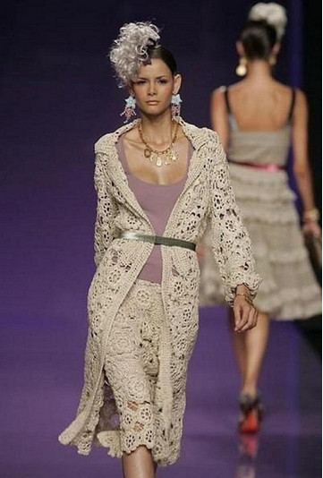 Из воздуха и пряжи: одежда от дизайнеров, связанная крючком… Из воздуха и пряжи: одежда от дизайнеров, связанная крючком… вдохновение,вязание крючком,идеи,Одежда