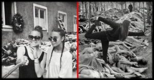 Художник Показал глупым туристам, почему нельзя фотографироваться на фоне мемориалов