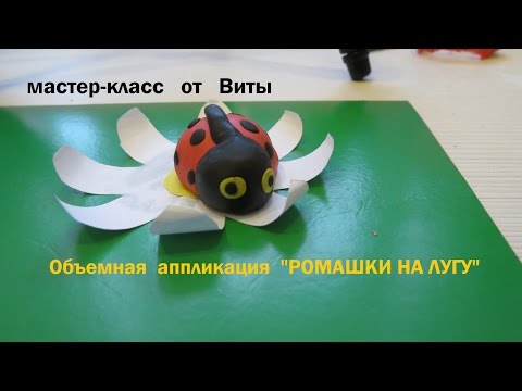 Мастер-класс от Виты. Ромашки на лугу Мастер-класс от Виты. Ромашки на лугу