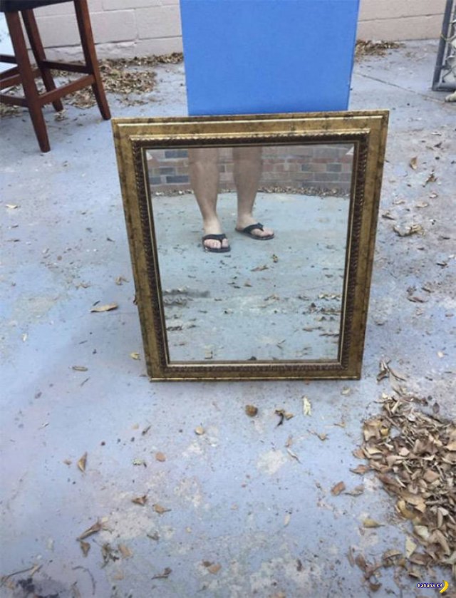 Не так просто продать зеркало! 