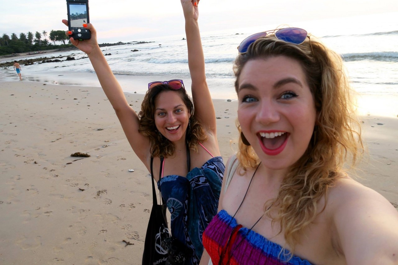 Kate and Brenna in Koh Lanta