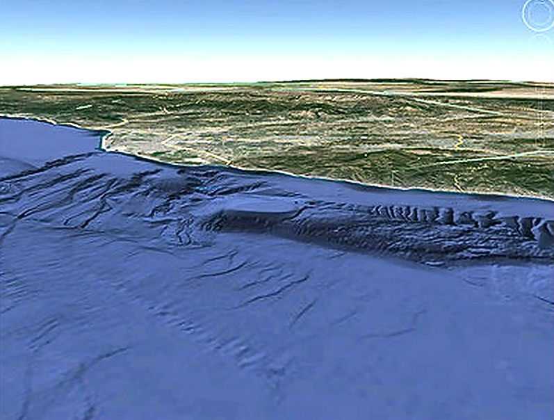 На снимках Google Earth рассмотрели подводную базу инопланетян