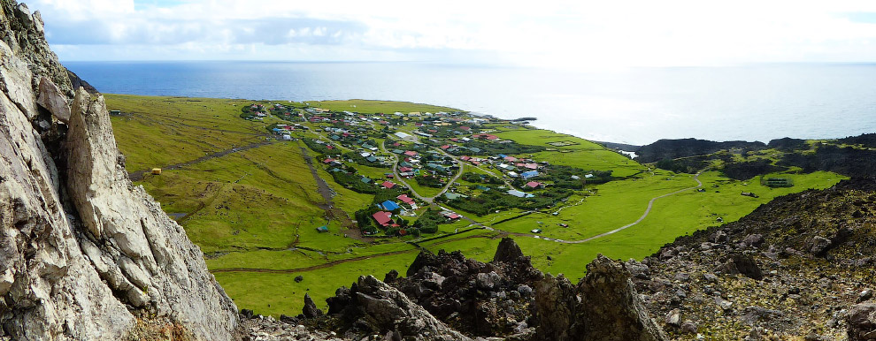 Остров Тристан-да-Кунья, поселение Эдинбург семи морей