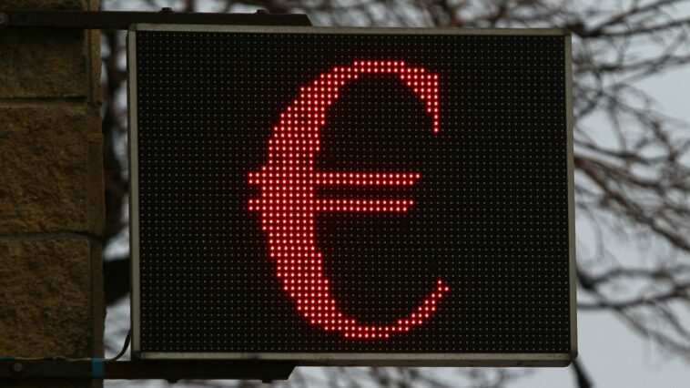 Курс евро впервые с июля 2021 года поднялся выше 90 рублей