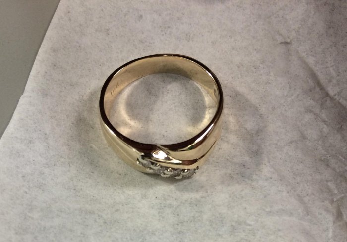 Реставрация погнутого обручального кольца измельчитель, кольцо