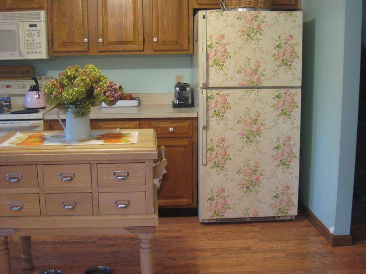 Как отреставрировать старый холодильник своими руками фото
