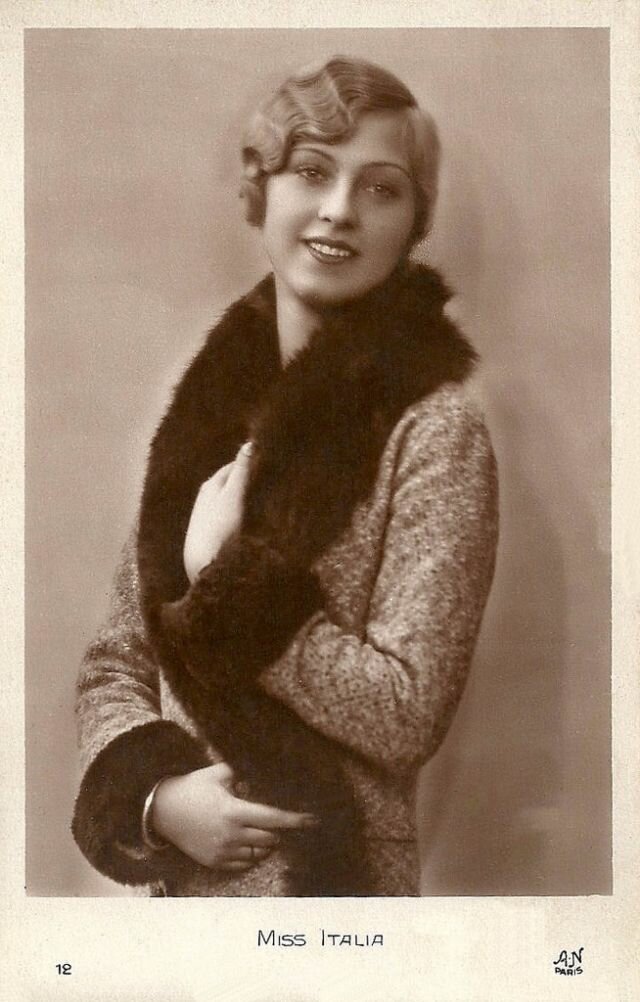 Винтажные фотографии участниц конкурса «Мисс Европа» 1930 года