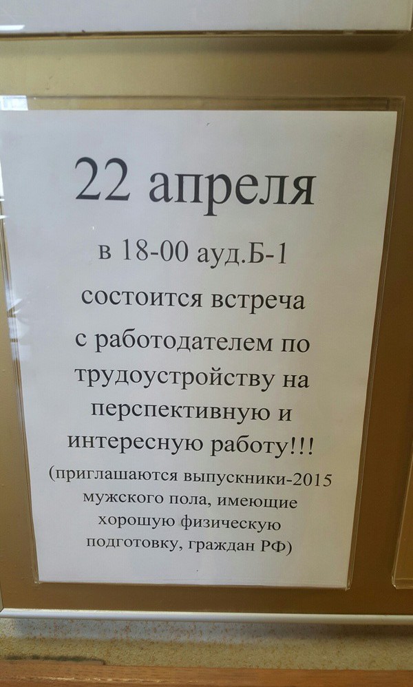 Ну вы понимаете, что закончится все именно так... образование, прикол, юмор