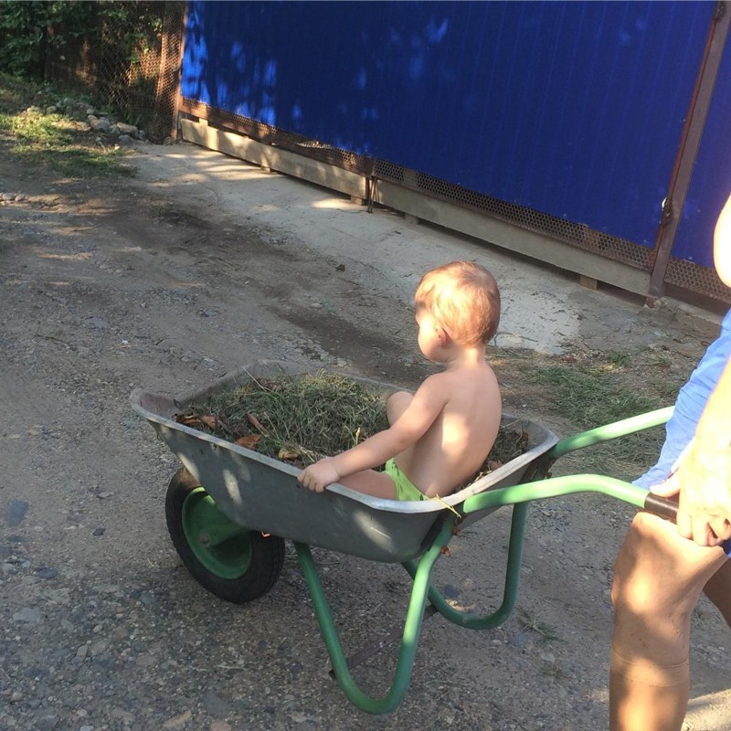 Кого в детстве так не катали, то много потерял деревня, жизненно, село, сельская жизнь, транспорт