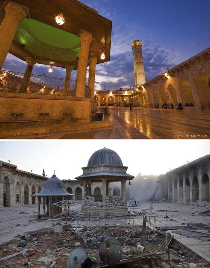 Крупнейший город Сирии до войны и сейчас 